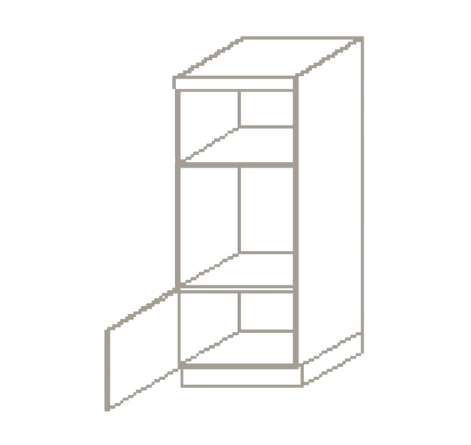 1430mm-hoge-apparatenkast-voor-oven-en-magnetron-links
