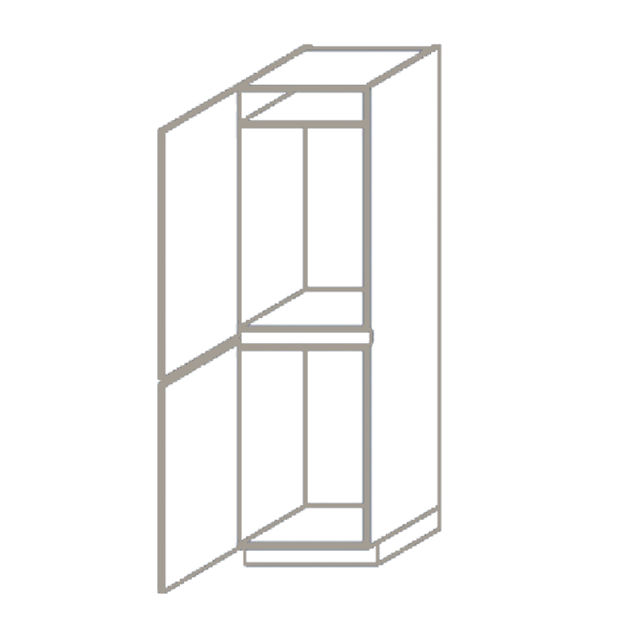 greeploze%202078mm%20hoge%20apparatenkast%20voor%202%20koelkasten%20en%20deur%20links