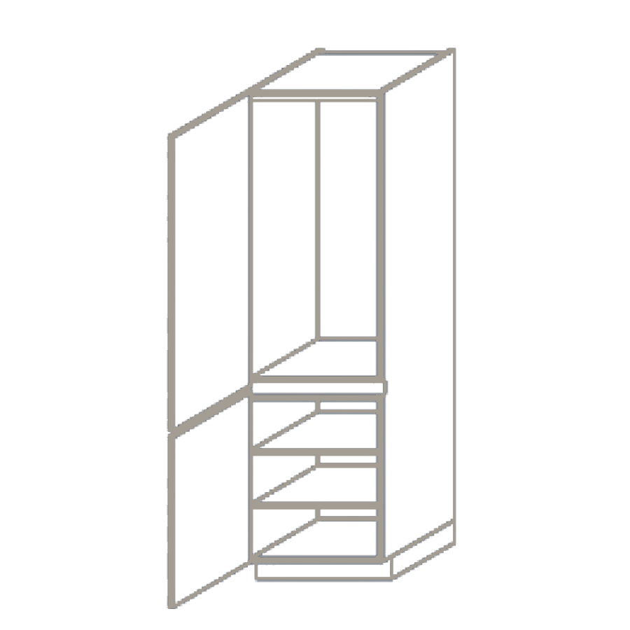greeploze%202078mm%20hoge%20apparatenkast%20voor%20koelkast%20deur%20links