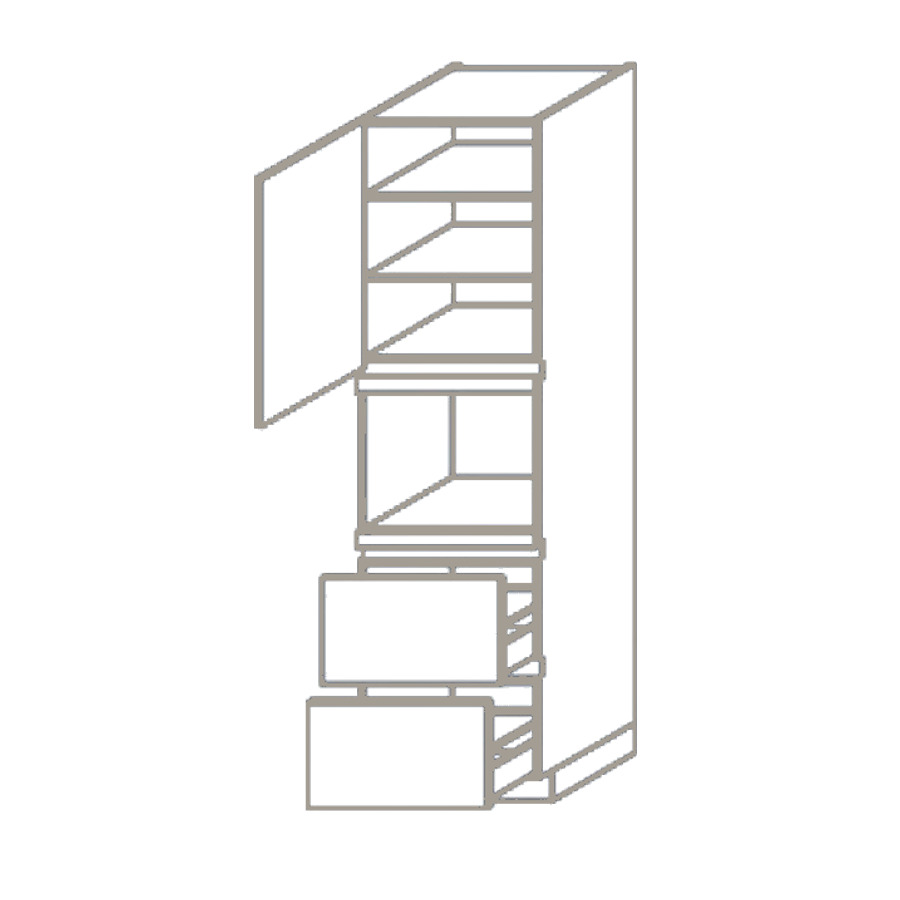 greeploze%202208mm%20hoge%20apparatenkast%20voor%20combi%20magnetron%20met%202%20laden%20en%20met%20deur%20links