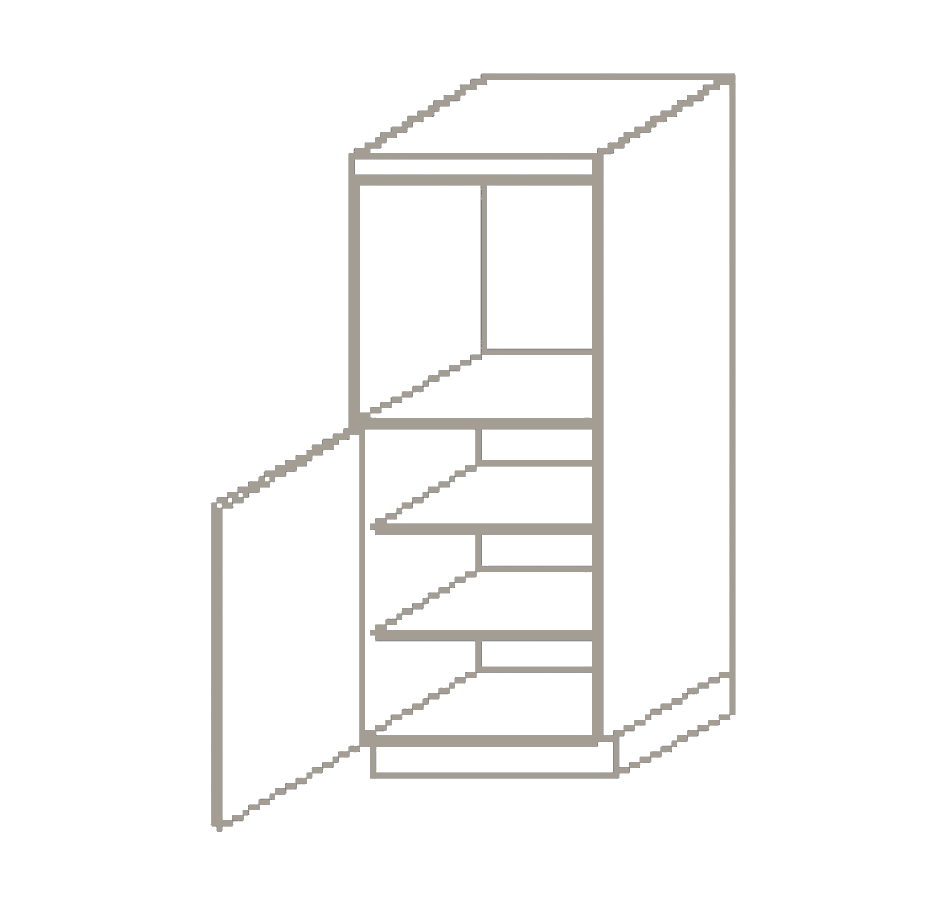 verticaal%20greeploze%201430mm%20hoge%20apparatenkast%20voor%20oven%20links