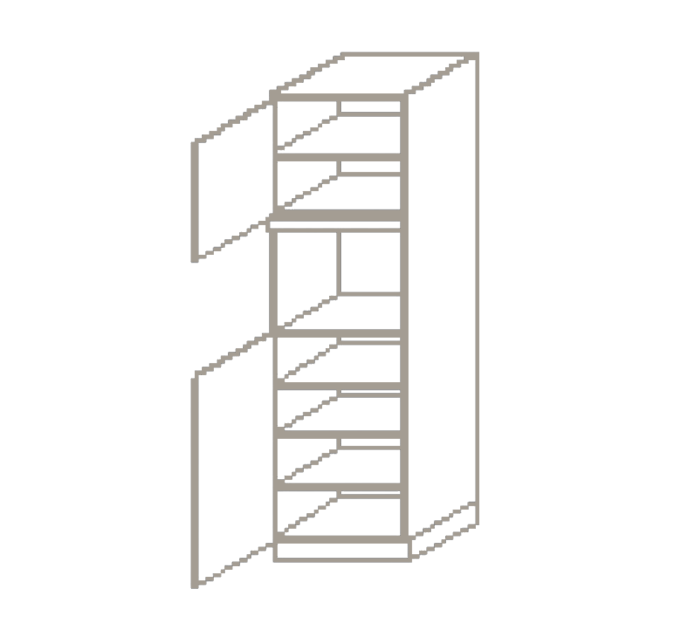 verticaal%20greeploze%201948mm%20hoge%20apparatenkast%20voor%20combi%20links