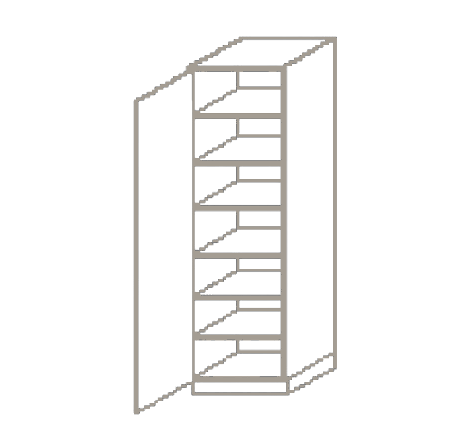 verticaal%20greeploze%201948mm%20hoge%20servieskast%20met%201%20deur%20links