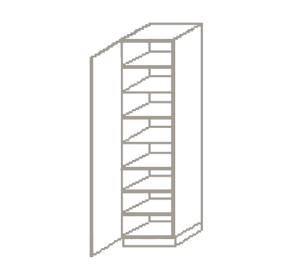 verticaal%20greeploze%202078mm%20hoge%20servieskast%20met%201%20deur%20links